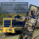 Affiche cheminot d'un jour 2025