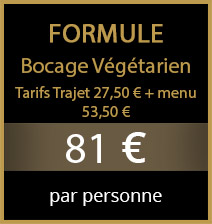 tarif formule bocage végétarien