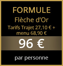 tarif formule Flèche d'or