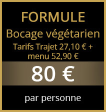 tarif formule bocage végétarien